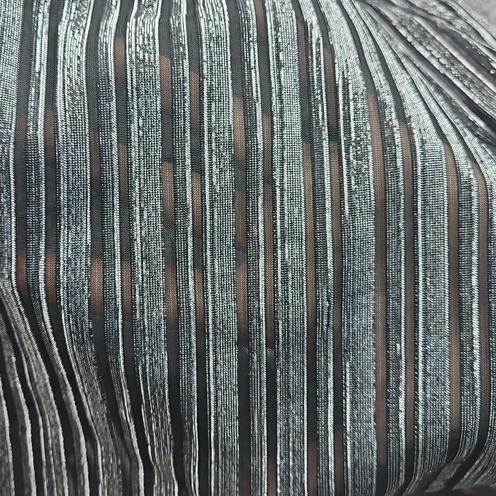 Patra Woman Vintage Metallic Stripe Bolero Jacket - Picture 4 of 8